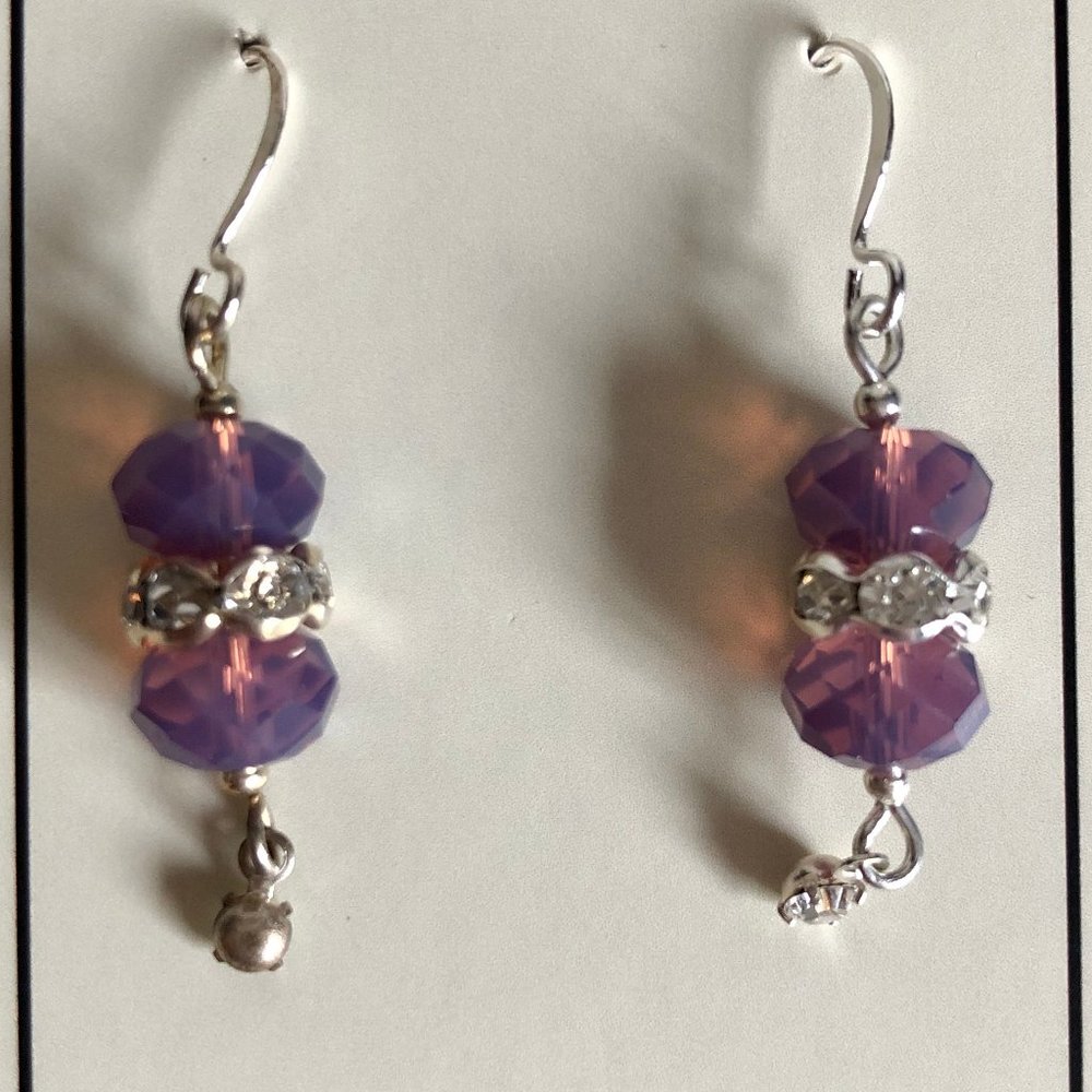 Gem earrings